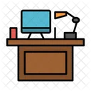 Escritorio de computadora  Icon