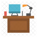 Escritorio de computadora  Icon