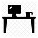 Escritorio de computadora  Icon