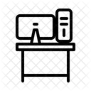 Escritorio De Computadora Icon