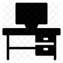 Escritorio de computadora  Icono