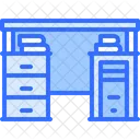 Escritorio De Computadora Mesa Computadora Portatil Icono