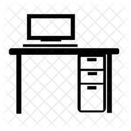 Escritorio de computadora  Icono