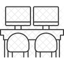 Escritorio de computadora  Icon