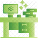 Escritorio de computadora  Icon