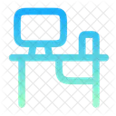 Escritorio De Computadora Icon