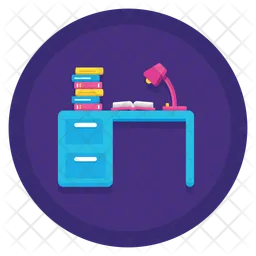 Escritorio de estudio  Icon