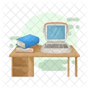 Escritorio De Estudio Mesa Estudio Icon