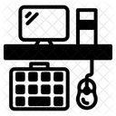 Escritorio De Juego Juego Escritorio Icon