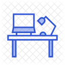 Escritorio de oficina  Icon