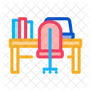 Oficina Espacio De Trabajo Insignia Icon