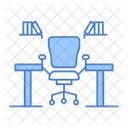 Escritorio De Oficina Lugar De Trabajo Mesa Icon