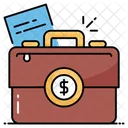 Documento Bagagem Alca Ícone