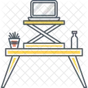 Escritorio De Pie Computadora Escritorio Icon