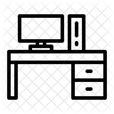 Escritorio De Computadora Icon