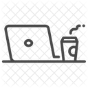 Escritorio de trabajo Icono