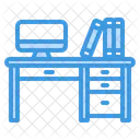 Escritorio Oficina Negocios Icon
