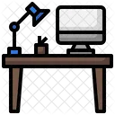 Escritorio de trabajo  Icono