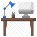 Escritorio de trabajo  Icono