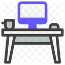 Escritorio de trabajo  Icon