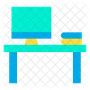 Escritorio De Computadora Escritorio De Libros Mesa Icon