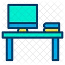 Escritorio De Computadora Escritorio De Libros Mesa Icon