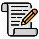 Escribir Escribir Redaccion Publicitaria Icon