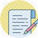 Escritura Redaccion Contenido Icon