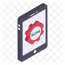 Escritura de código  Icono