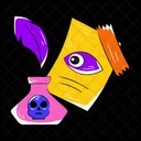 Escritura de halloween  Icon