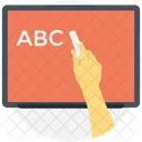 Basico Aprendizaje Abc Icono