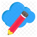 Escritura en la nube  Icono
