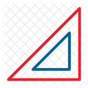 Escala Herramientas De Geometria Transportador Icono