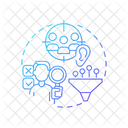 Redes Sociales Publico Objetivo Creador De Tendencias Icono