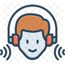 Escuchar Oir Auriculares Icono