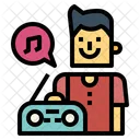 Escuchando  Icono