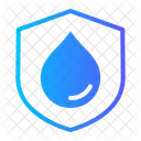 Escudo Gota De Agua Agua Icon