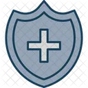 Escudo Salud Proteccion Icon