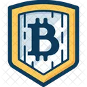 Escudo Blockchain Criptomoeda Ícone