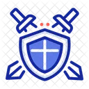 Escudo Arma Jogos Ícone