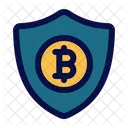 Escudo Seguro Blockchain Icono