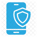 Escudo Smartphone Seguridad Icono