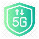 5 G Escudo Conexao Ícone