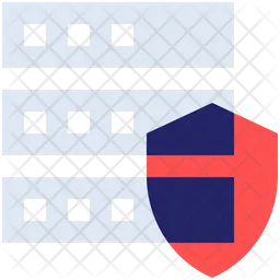 Escudo de base de datos  Icono