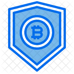 Escudo bitcoin  Icono