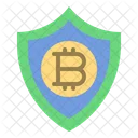 Escudo bitcoin  Icono