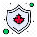 Escudo canadense  Ícone