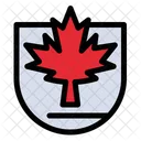 Escudo canadense  Ícone