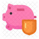 Escudo de cerdito  Icono