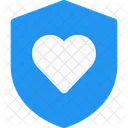 Escudo del corazon  Icono